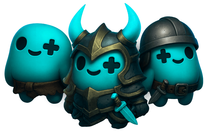 Donor mascots illustration